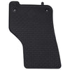VidaXL tapis de sol de voiture 4 pcs noir VW Golf VIII MHEV caoutchouc
