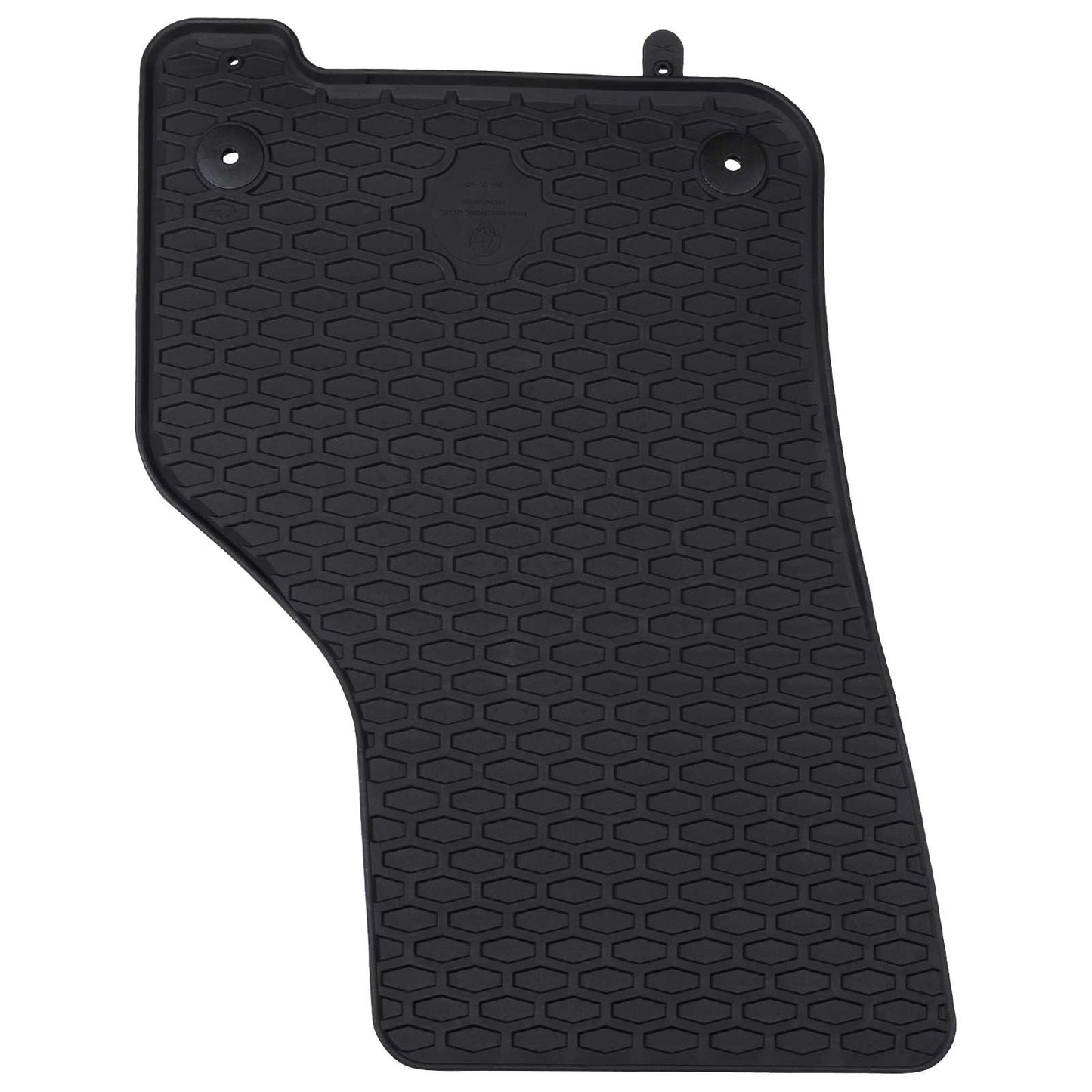 VidaXL tapis de sol de voiture 4 pcs noir VW Golf VIII MHEV caoutchouc