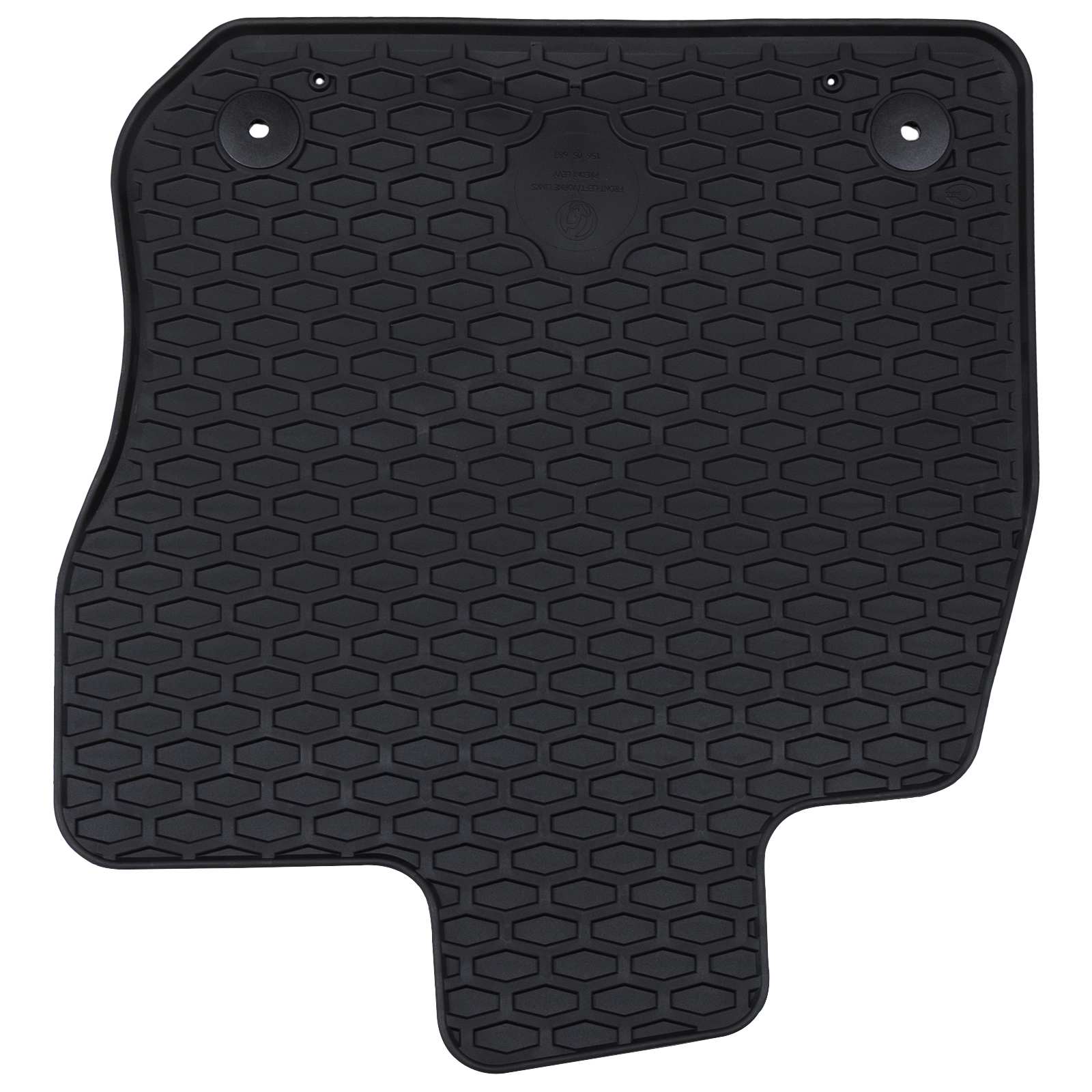 VidaXL tapis de sol de voiture 4 pcs noir VW Golf VIII MHEV caoutchouc