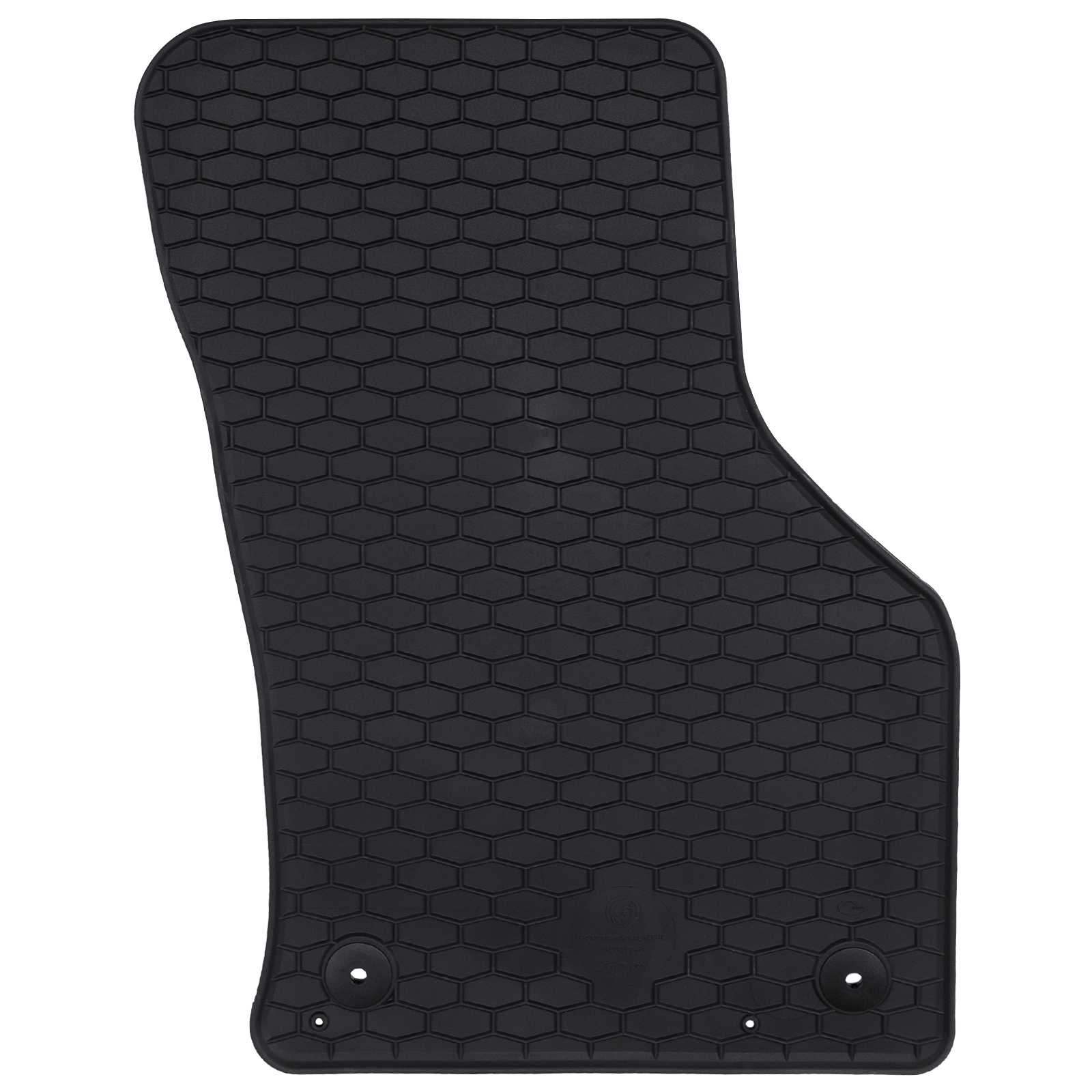 Vidaxl tapis de sol de voiture 4 pcs noir škoda superbe iii iv caoutchouc