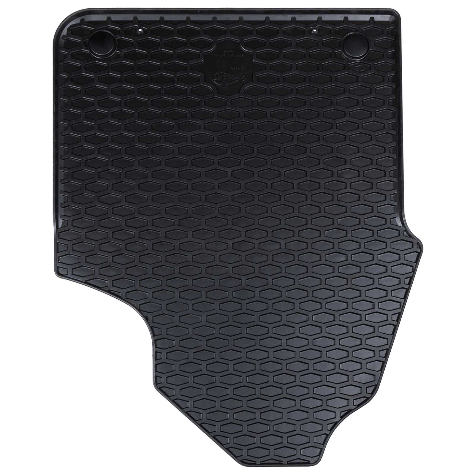 VidaXL tapis de sol de voiture 2 pcs noir adapté au Mercedes Sprinter caoutchouc