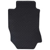 Vidaxxl tapis de sol de voiture 4 pcs caoutchouc noir