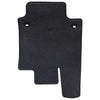 Vidaxxl tapis de sol de voiture 4 pcs caoutchouc noir
