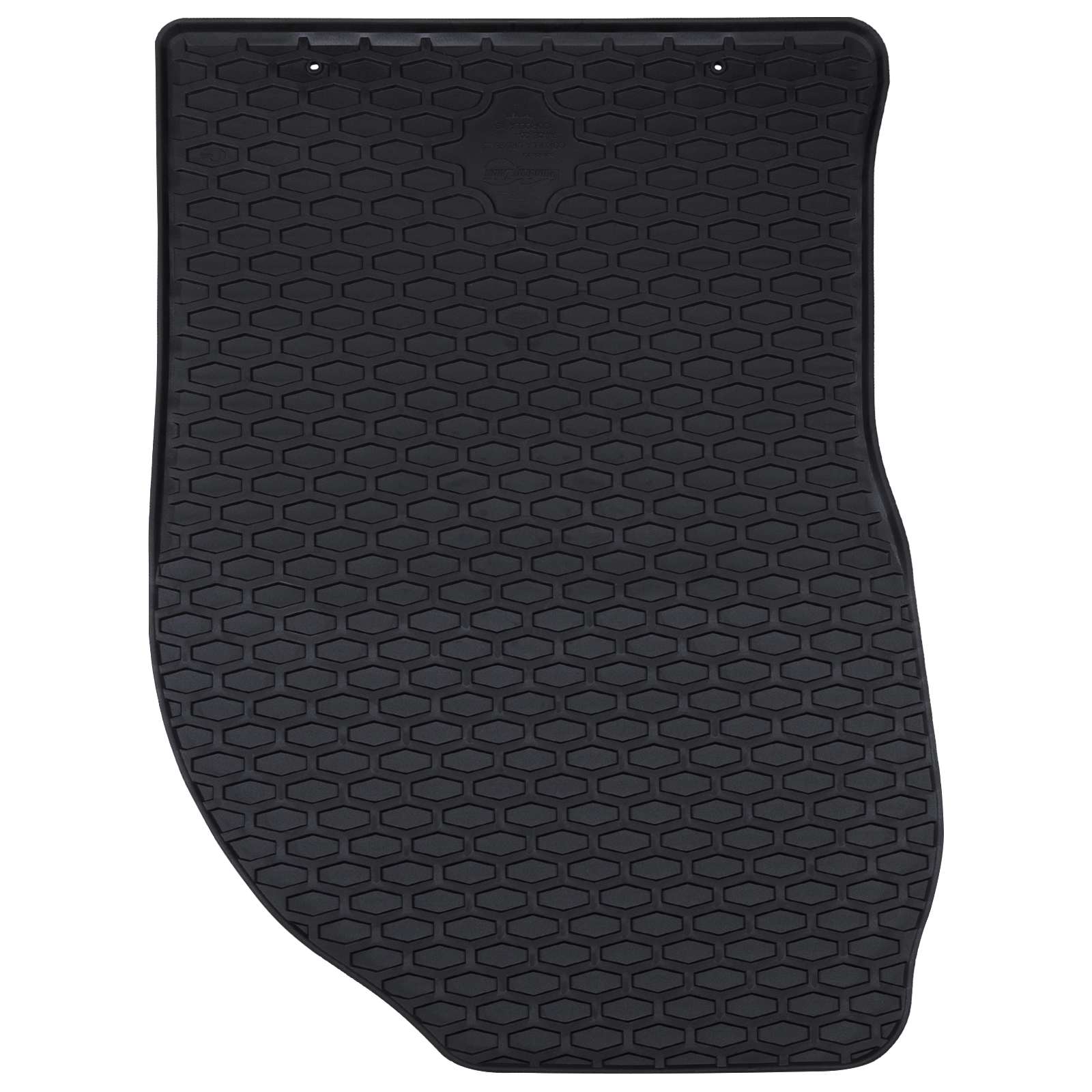 Vidaxxl tapis de sol de voiture 4 pcs caoutchouc noir