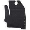 Vidaxxl tapis de sol de voiture 3 pcs noir iveco daily caoutchouc