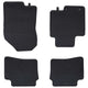 Vidaxxl tapis de sol de voiture 4 pièces noir sur mesure pour Hyundai i20, Bayon