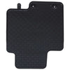 Vidaxxl tapis de sol de voiture 4 pièces noir sur mesure pour Hyundai i20, Bayon