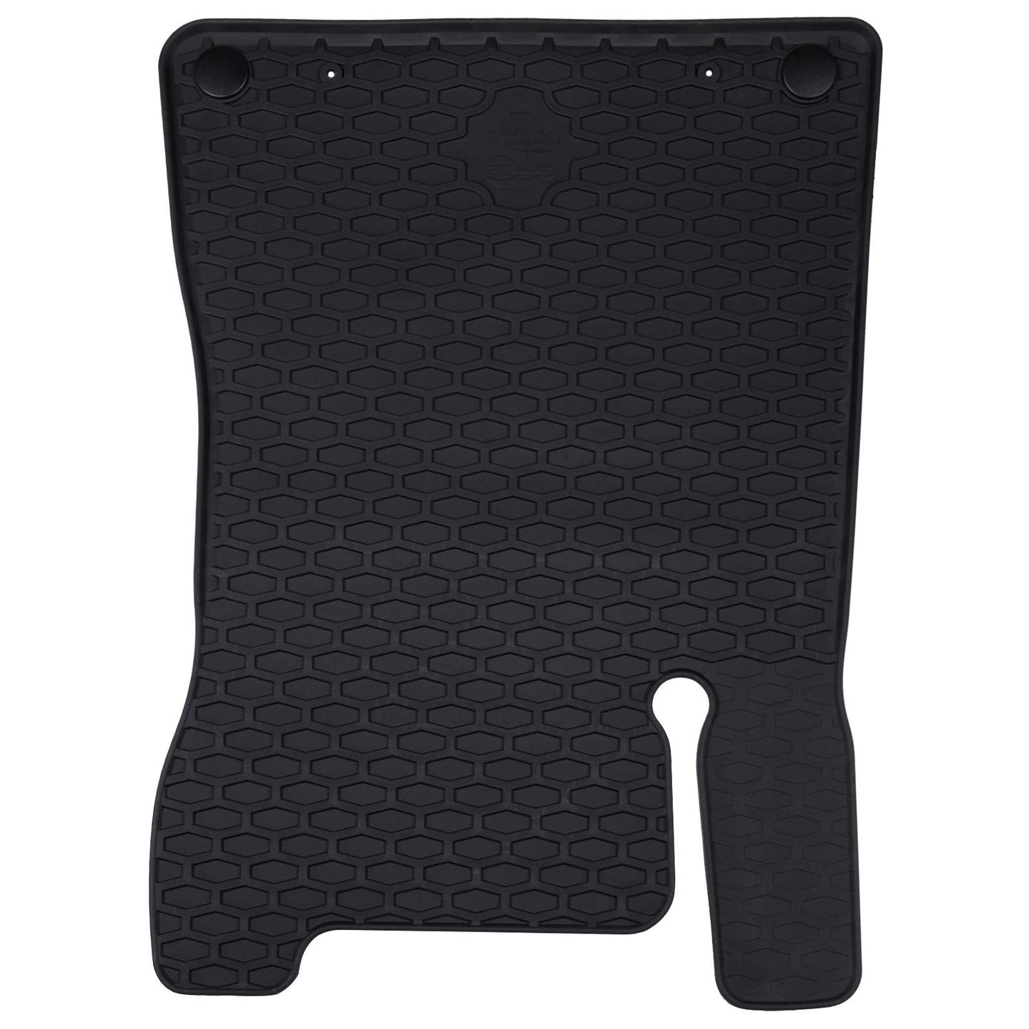 Vidaxxl tapis de sol de voiture 4 pcs caoutchouc noir