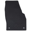 VidaXL tapis de sol de voiture 4 pcs noir kamiq, caoutchouc scala