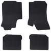 Vidaxxl tapis de sol de voiture 4 pcs noir škoda octavia i 97-04 caoutchouc