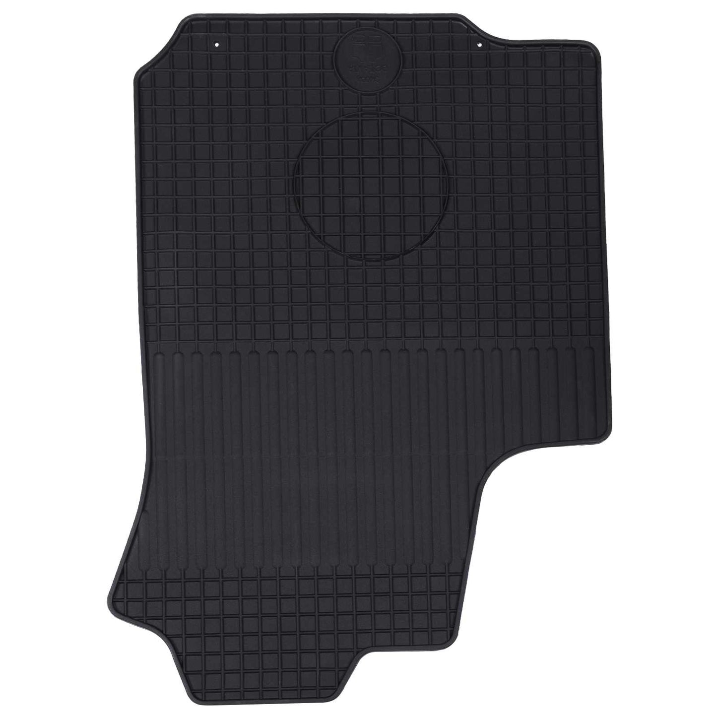 Vidaxxl tapis de sol de voiture 4 pcs noir škoda octavia i 97-04 caoutchouc