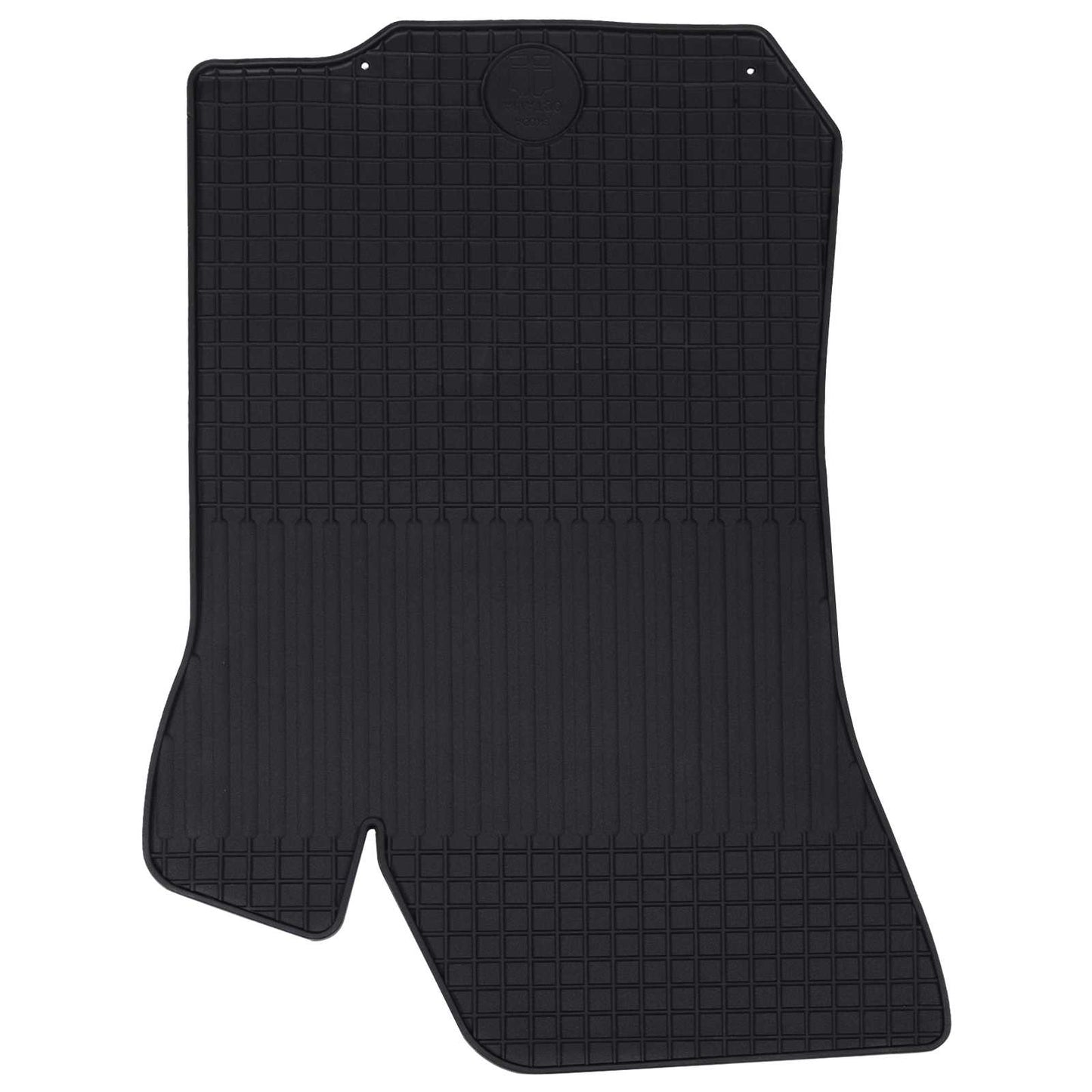 Vidaxxl tapis de sol de voiture 4 pcs noir škoda octavia i 97-04 caoutchouc