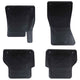 VidaXL tapis de sol de voiture 4 pièces noir pour Audi A6 A7 4D arrière