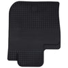 VidaXL tapis de sol de voiture 4 pcs noir TPE