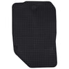VidaXL tapis de sol de voiture 4 pcs noir TPE