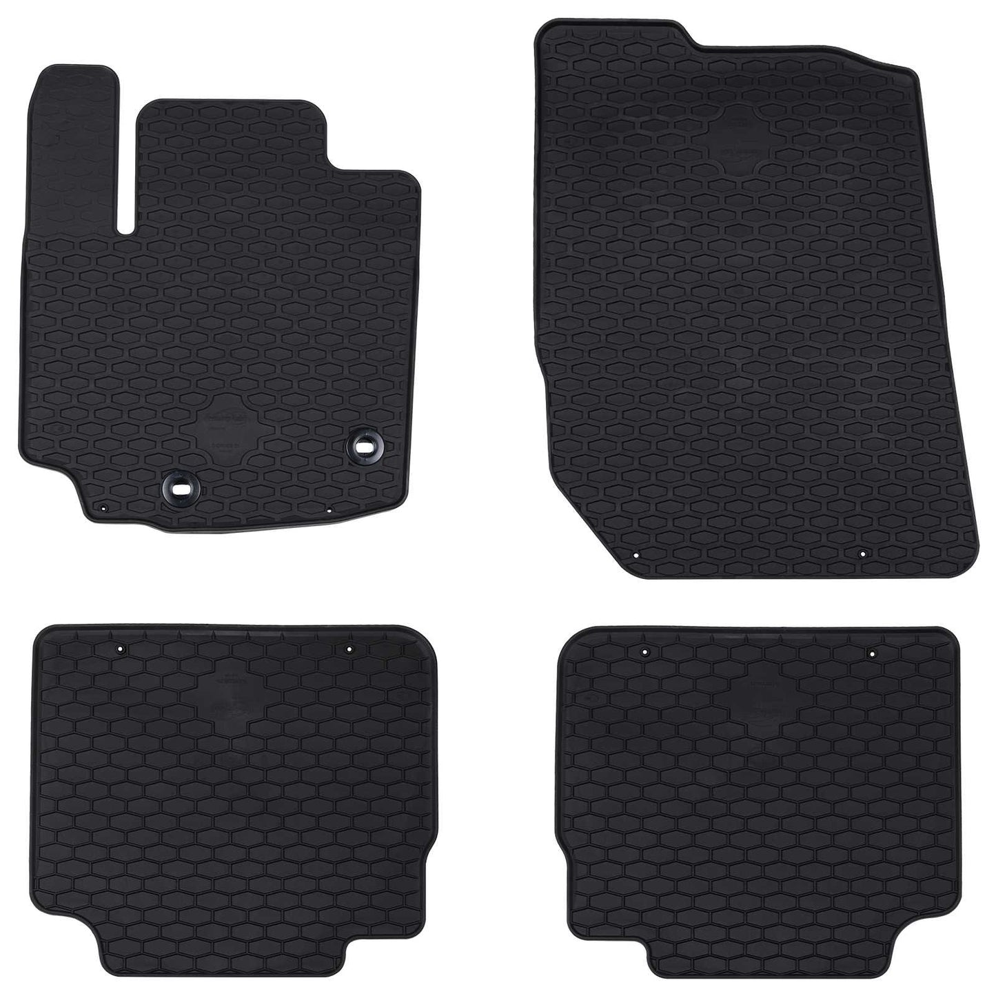 VidaXL tapis de sol de voiture 4 pièces noir adapté pour Suzuki S-Cross TPE