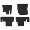 VidaXL tapis de sol de voiture 4 pcs noir TPE