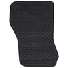 VidaXL tapis de sol de voiture 4 pcs noir TPE
