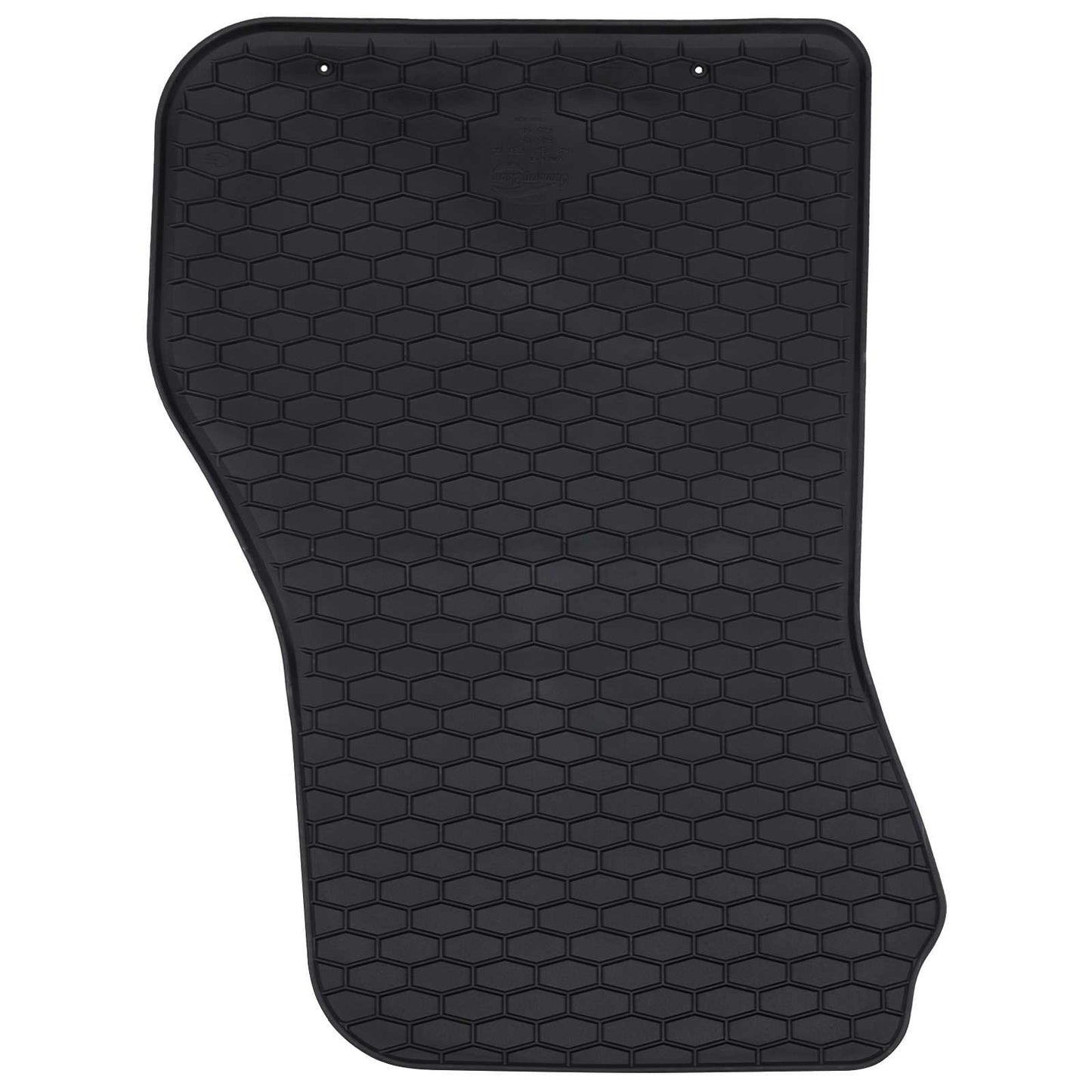VidaXL tapis de sol de voiture 4 pcs noir TPE