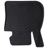 VidaXL tapis de sol de voiture 4 pcs noir TPE