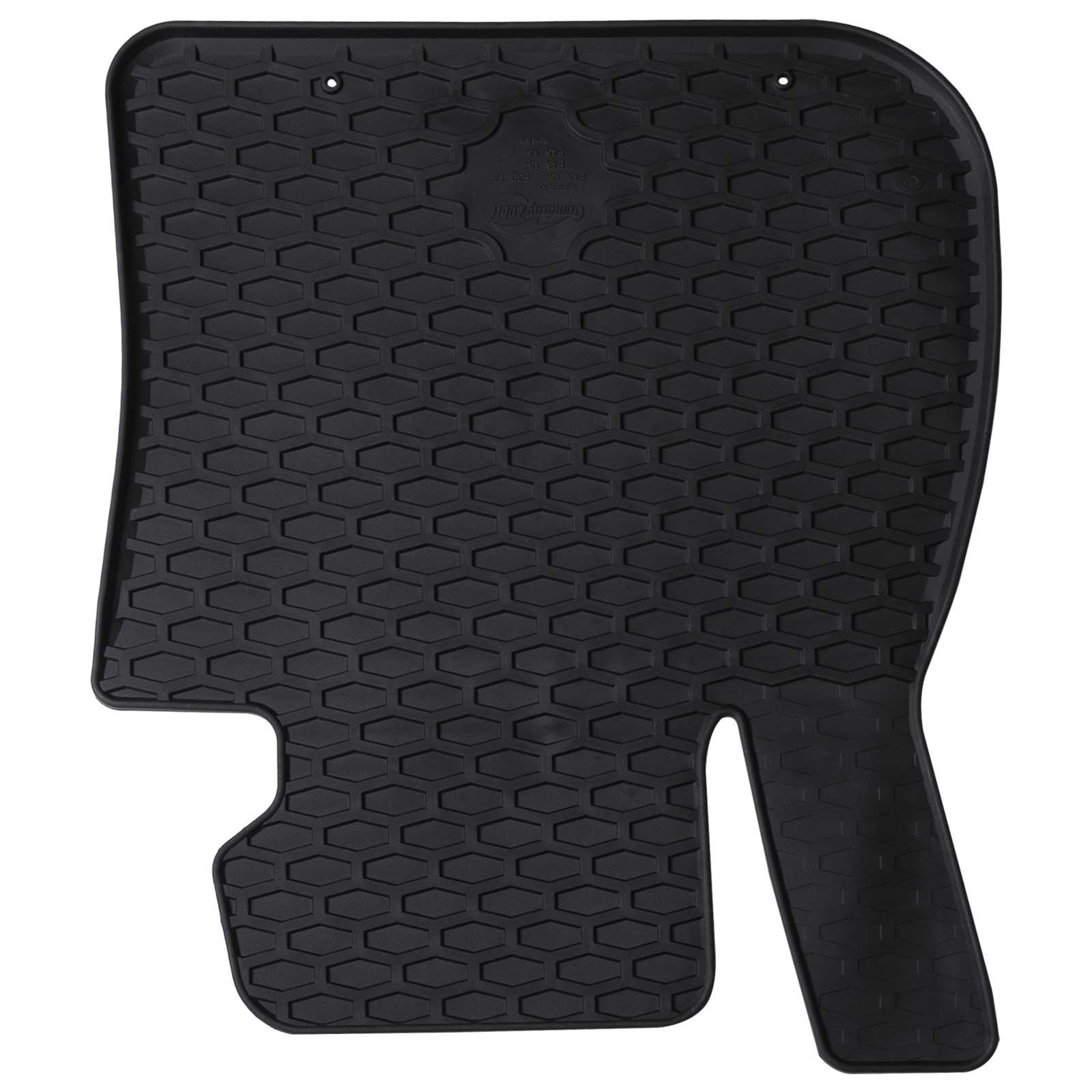 VidaXL tapis de sol de voiture 4 pcs noir TPE