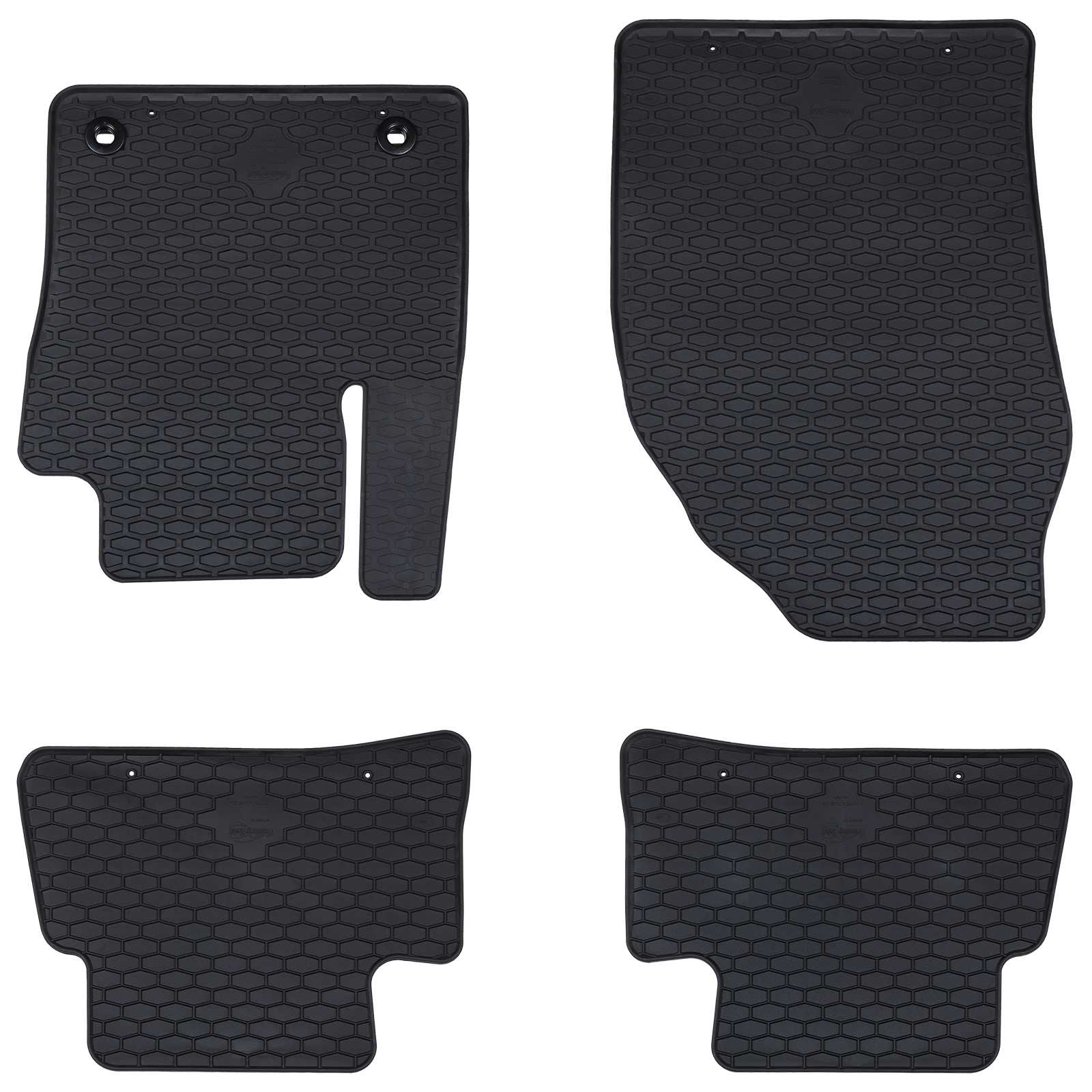 VidaXL tapis de sol de voiture 4 pcs noir sur mesure pour Toyota C-HR Hybrid TPE