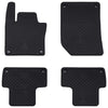 VidaXL tapis de sol de voiture 4 pcs noir adapté pour Volvo XC60 TPE