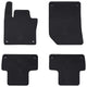 VidaXL tapis de sol de voiture 4 pcs noir adapté pour Volvo XC60 TPE