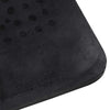VidaXL tapis de sol de voiture en caoutchouc noir