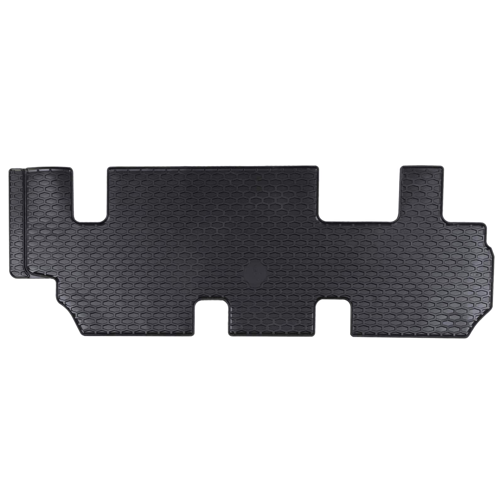 VidaXL tapis de sol de voiture en caoutchouc noir
