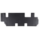 VidaXL tapis de sol de voiture en caoutchouc noir