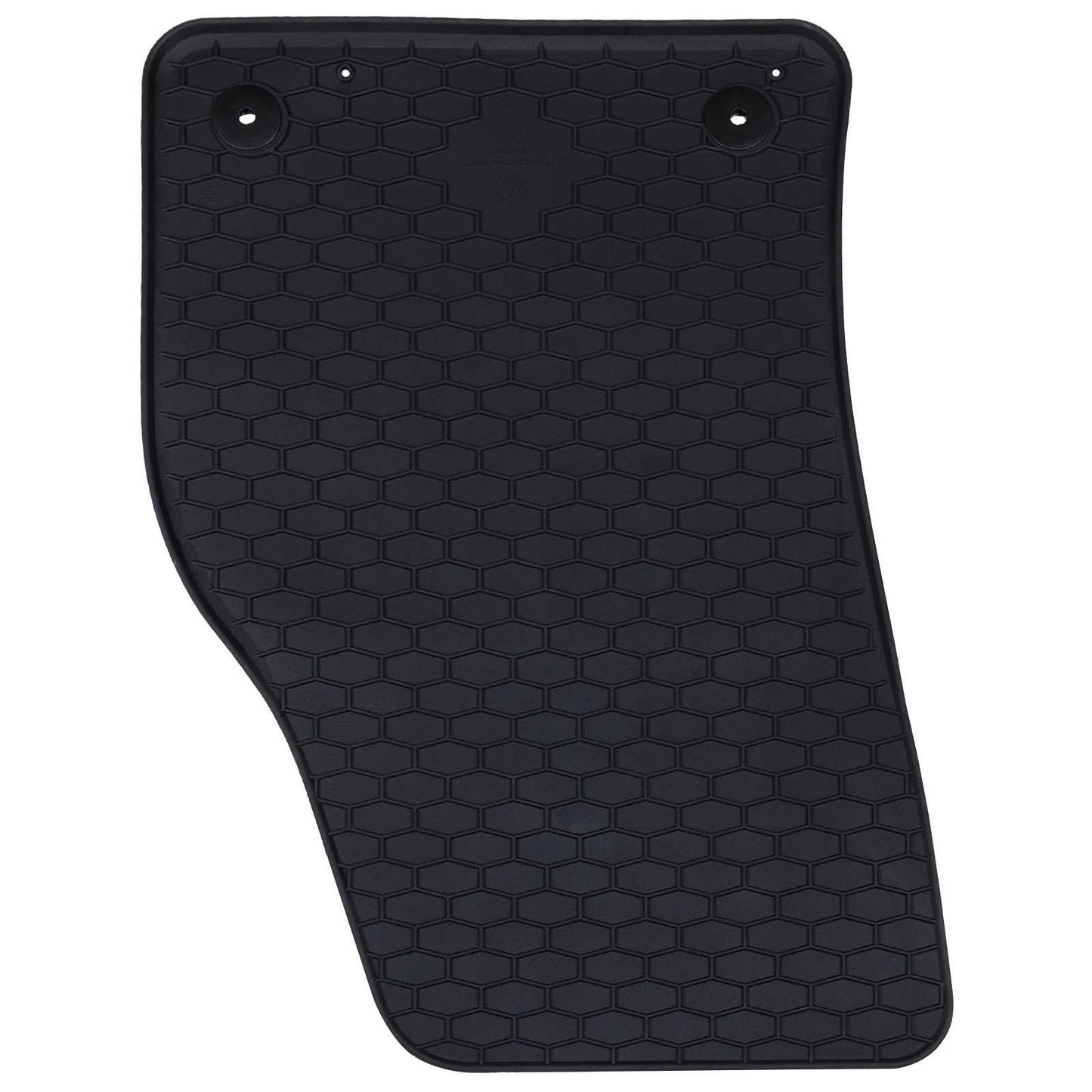 Vidaxxl tapis de sol de voiture 4 pièces noir sur mesure pour Audi Q2 caoutchouc