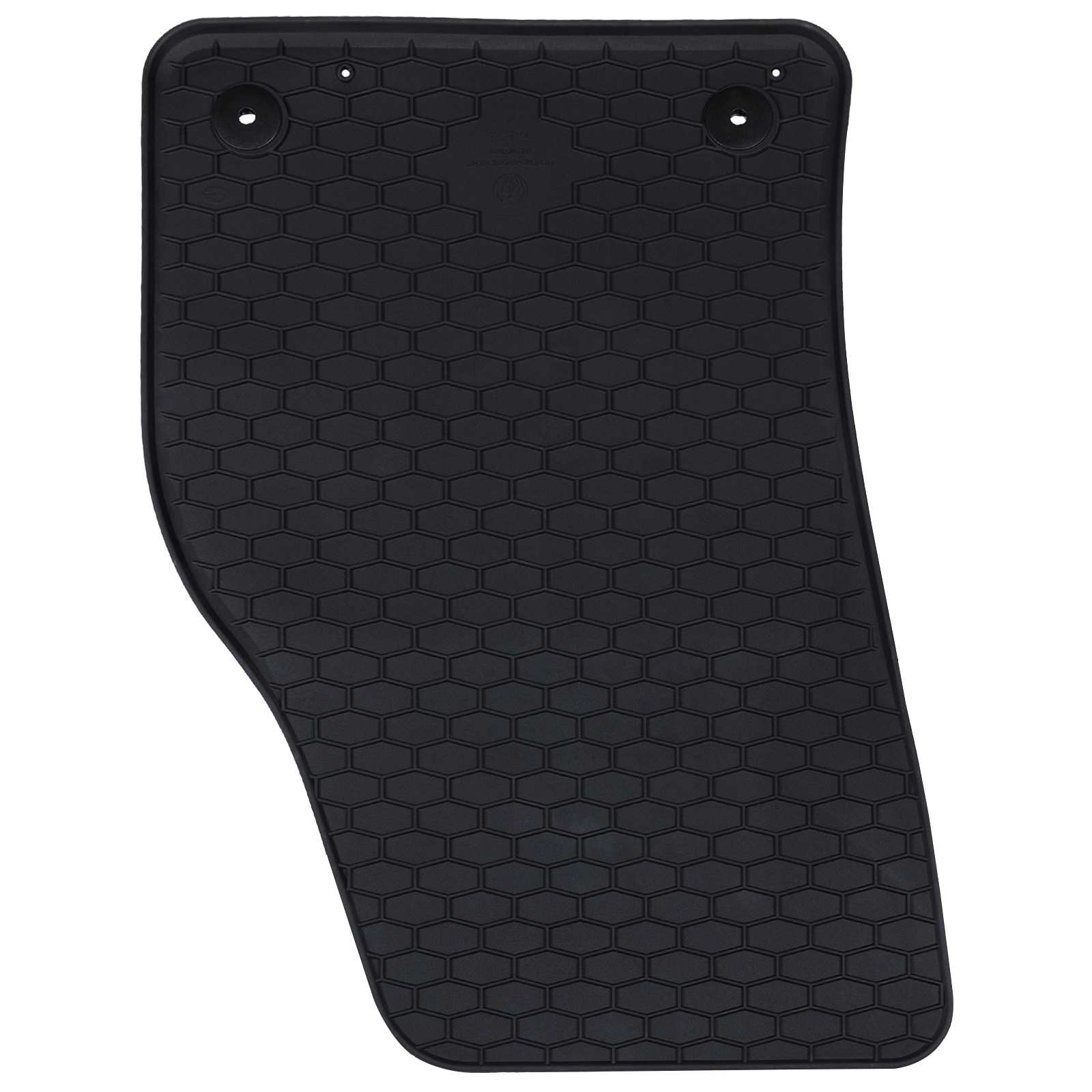 Vidaxxl tapis de sol de voiture 4 pièces noir sur mesure pour Audi Q2 caoutchouc