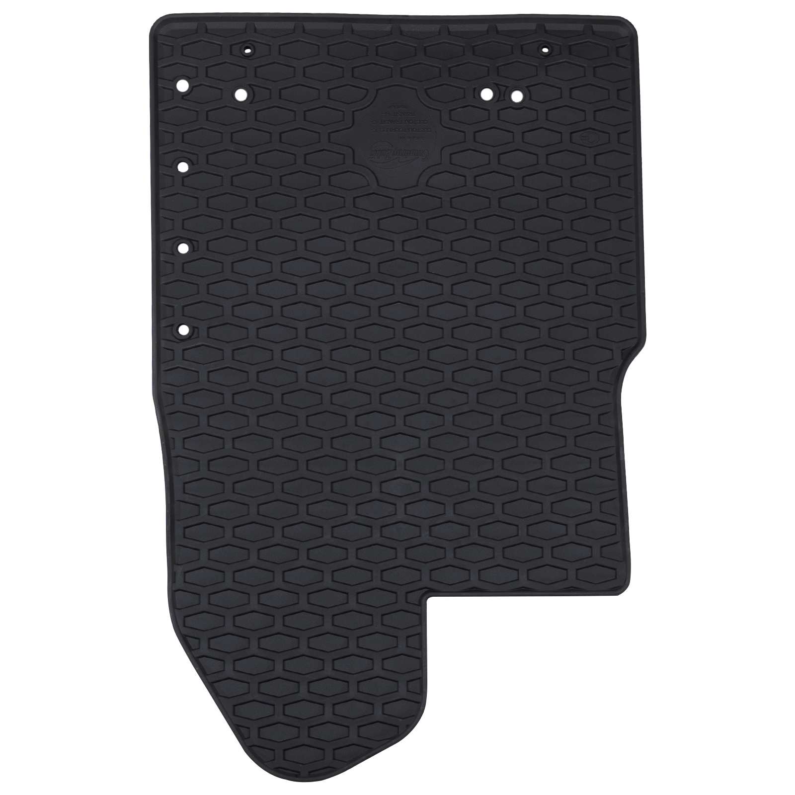 VidaXL tapis de sol de voiture 3 pcs noir TPE