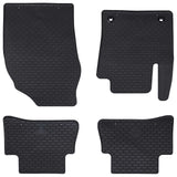 VidaXL tapis de sol de voiture 4 pcs noir sur mesure pour Toyota C-HR Hybrid TPE - afbeelding 1