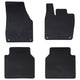 VidaXL tapis de sol de voiture 4 pcs noir adapté pour VW ID.7 TPE