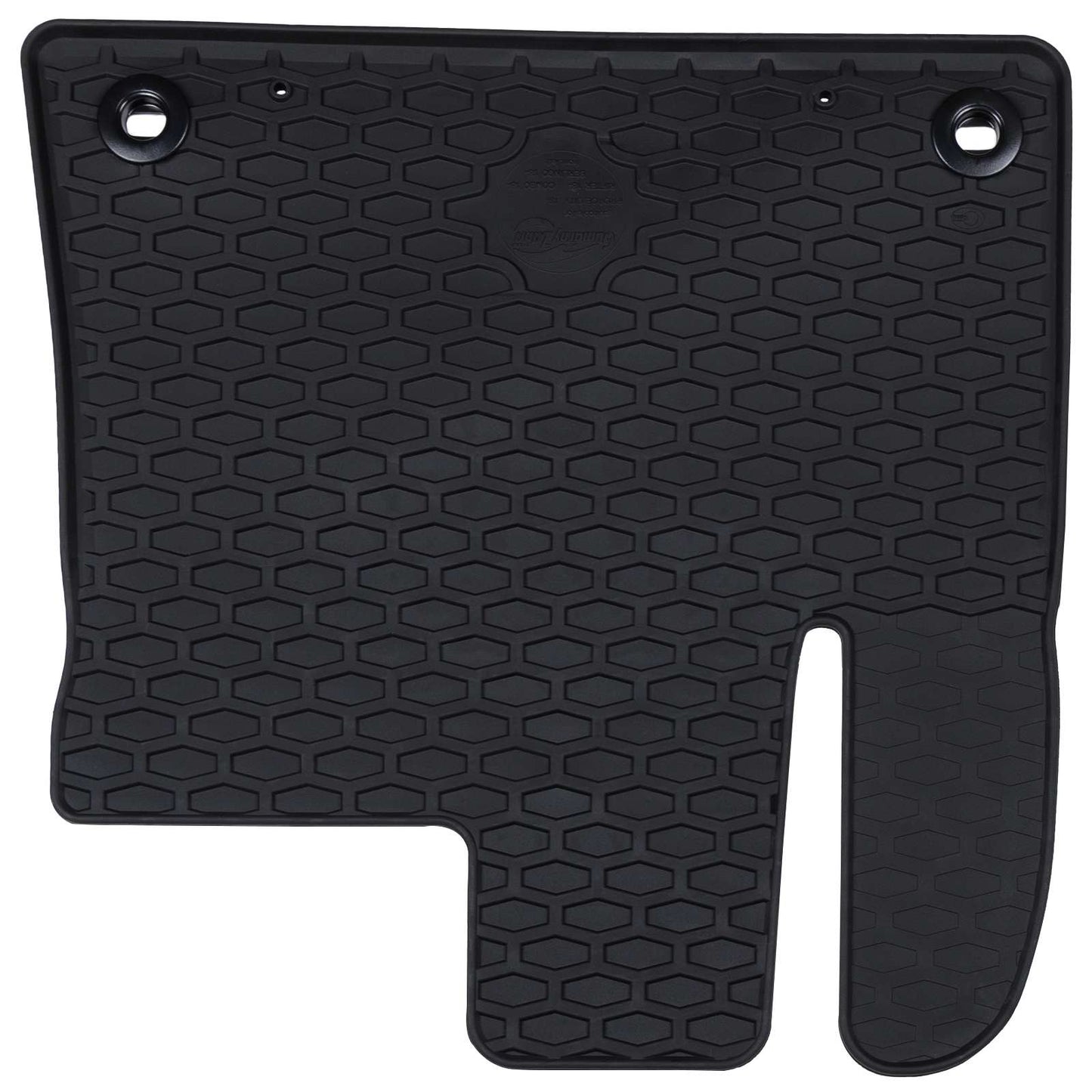 VidaXL tapis de sol de voiture 2 pcs noir TPE