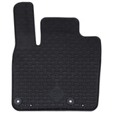 Vidaxxl tapis de sol de voiture 4 pièces noir sur mesure pour Nissan Qashqai TPE - afbeelding 3