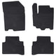 VidaXL tapis de sol de voiture 4 pièces noir adapté pour Suzuki Vitara TPE