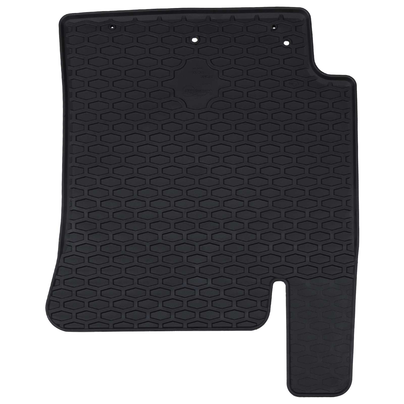 Vidaxl tapis de sol de voiture 4 pièces noir pour Kia Rio, Stonic TPE