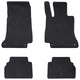 VidaXL tapis de sol de voiture 4 pcs noir TPE