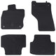 VidaXL tapis de sol de voiture 4 pièces noir adapté à la variante VW Golf VIII TPE