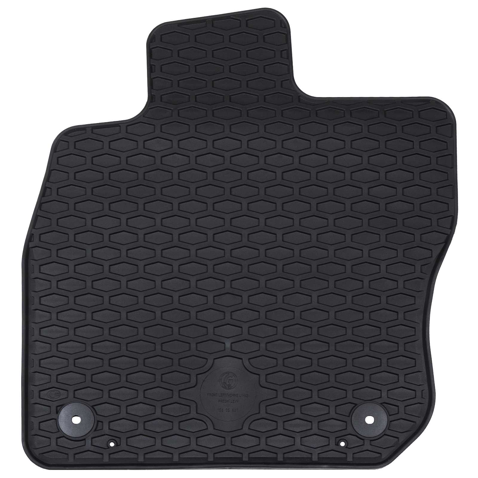 VidaXL tapis de sol de voiture 4 pièces noir adapté à la variante VW Golf VIII TPE