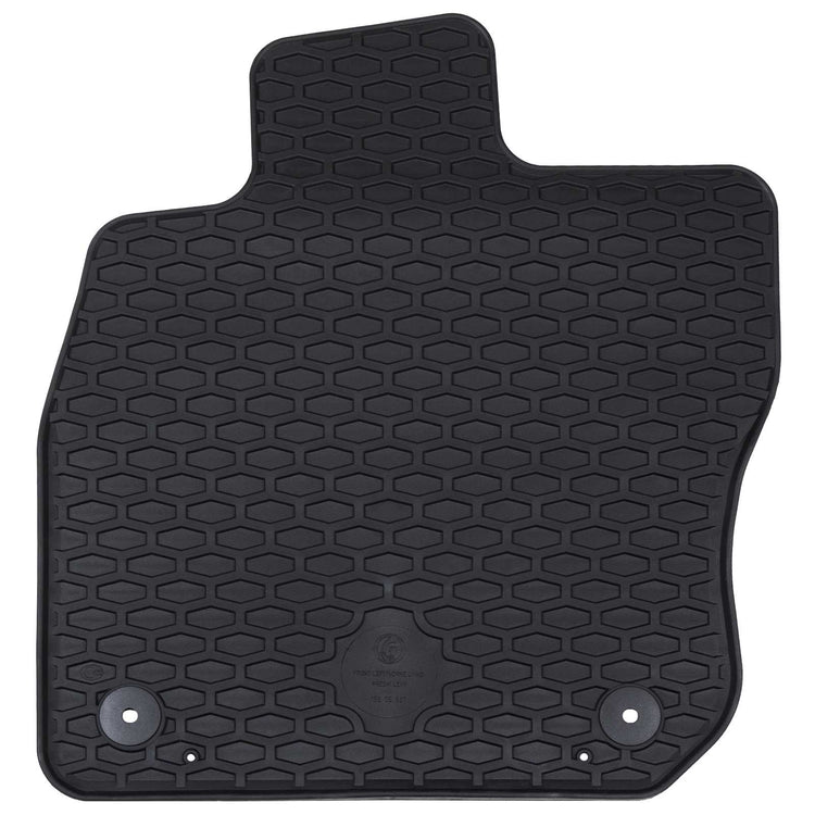 VidaXL tapis de sol de voiture 4 pièces noir adapté à la variante VW Golf VIII TPE