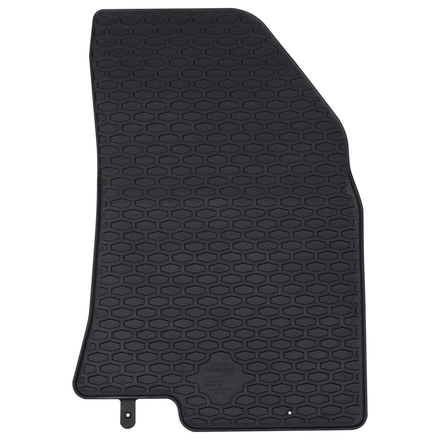 VidaXL tapis de sol de voiture 4 pcs noir adapté à Sandero TPE
