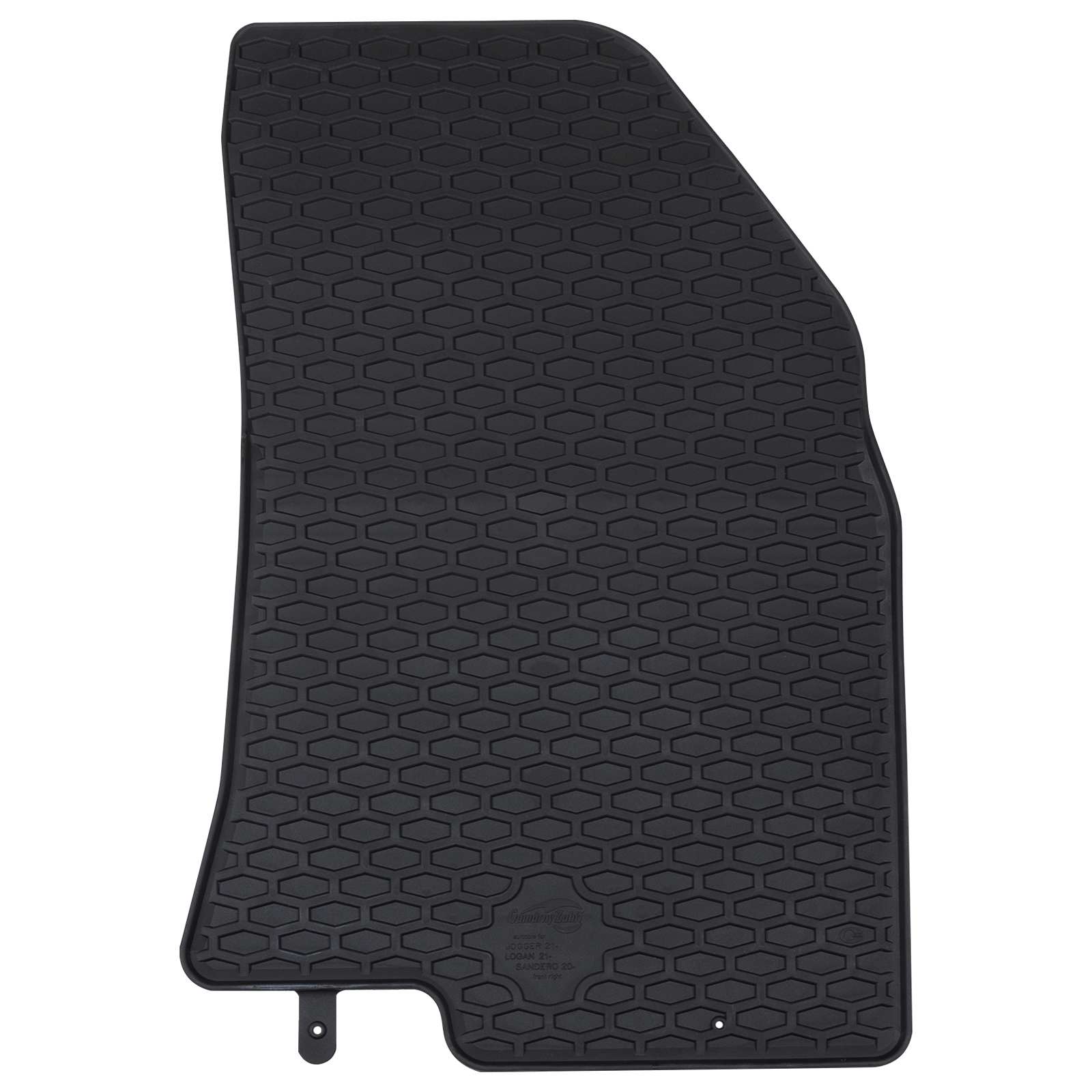 VidaXL tapis de sol de voiture 4 pcs noir adapté à Sandero TPE