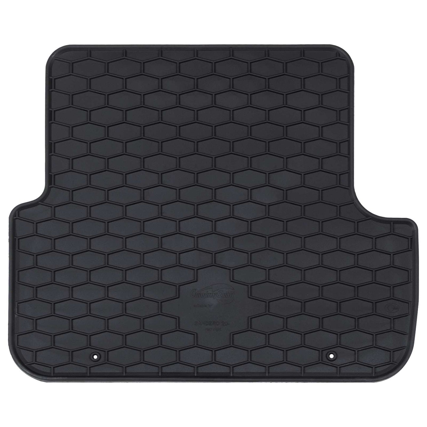 VidaXL tapis de sol de voiture 4 pcs noir adapté à Sandero TPE