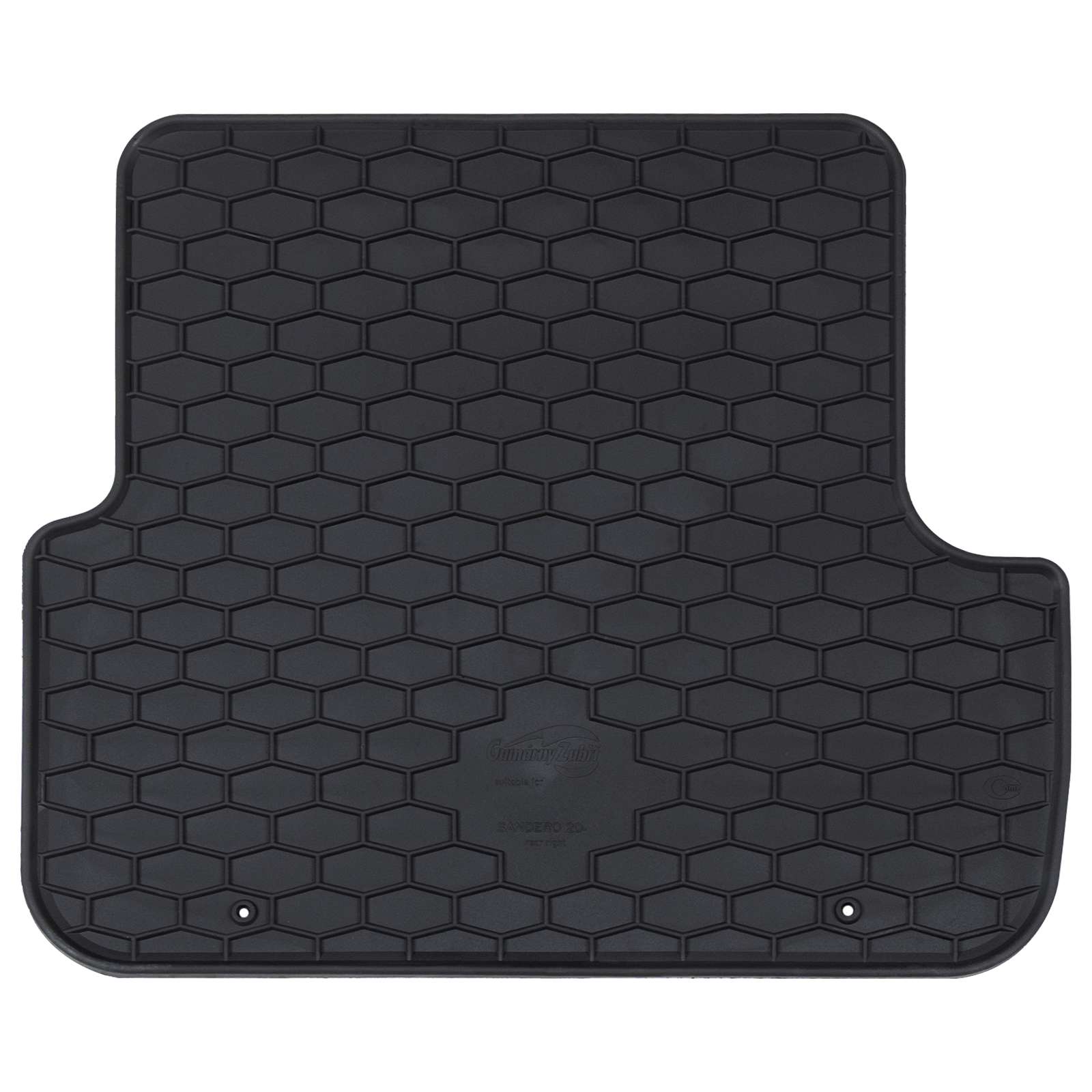 VidaXL tapis de sol de voiture 4 pcs noir adapté à Sandero TPE