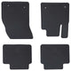 VidaXL tapis de sol de voiture 4 pièces noir pour Ford Focus 4D Aft.