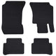 VidaXL tapis de sol de voiture 4 pcs noir adapté pour Mercedes E 09-16 caoutchouc